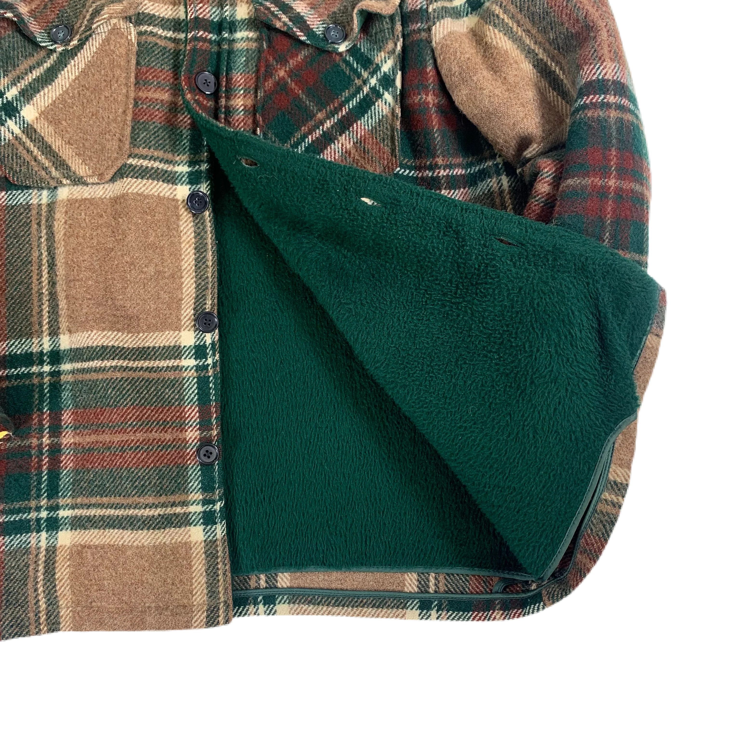 Vintage Woolrich "Pile-Lined" Heavy Wool Jacket - Image 3
