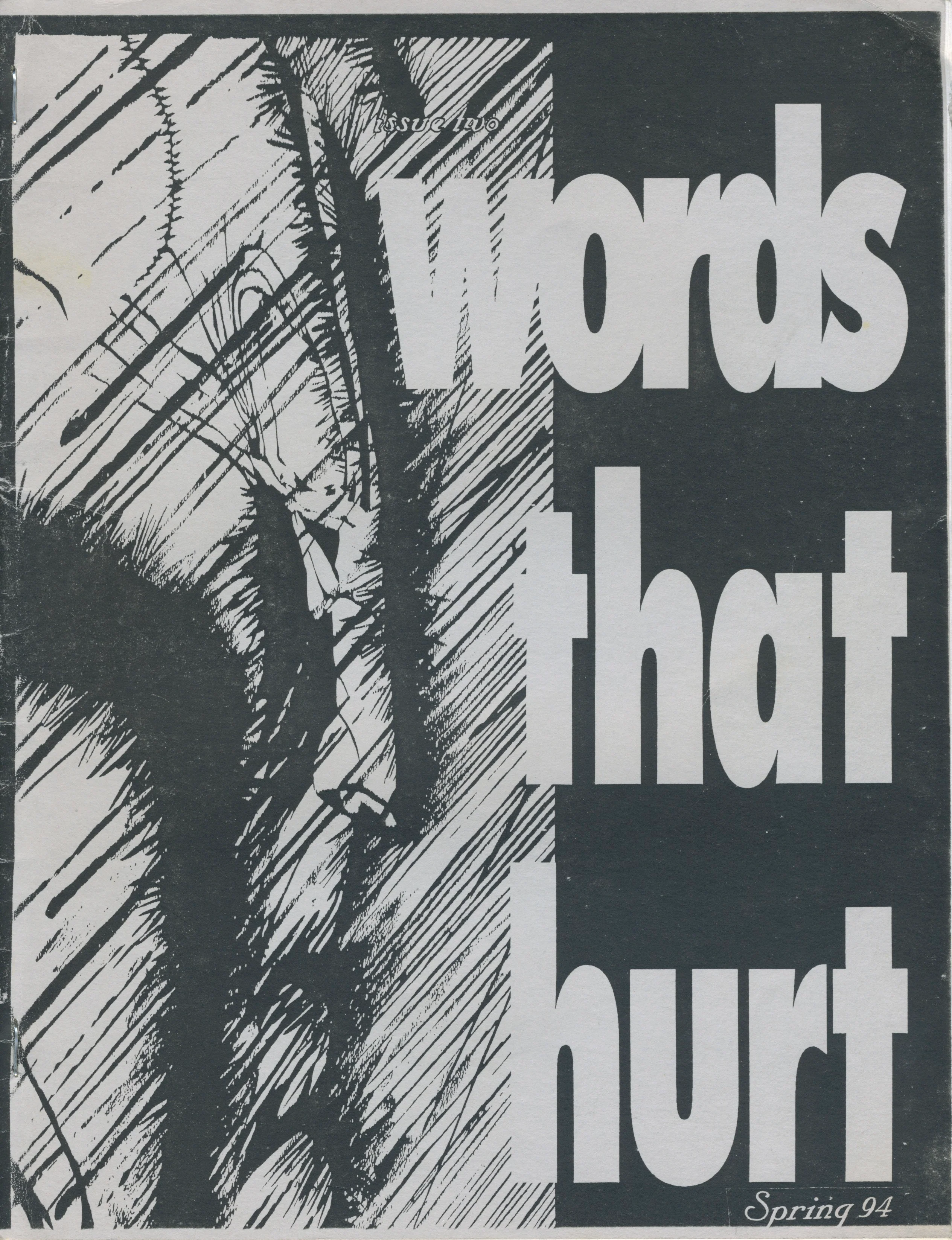 Vintage Words That Hurt "Hardcore" Fanzine Issue #2