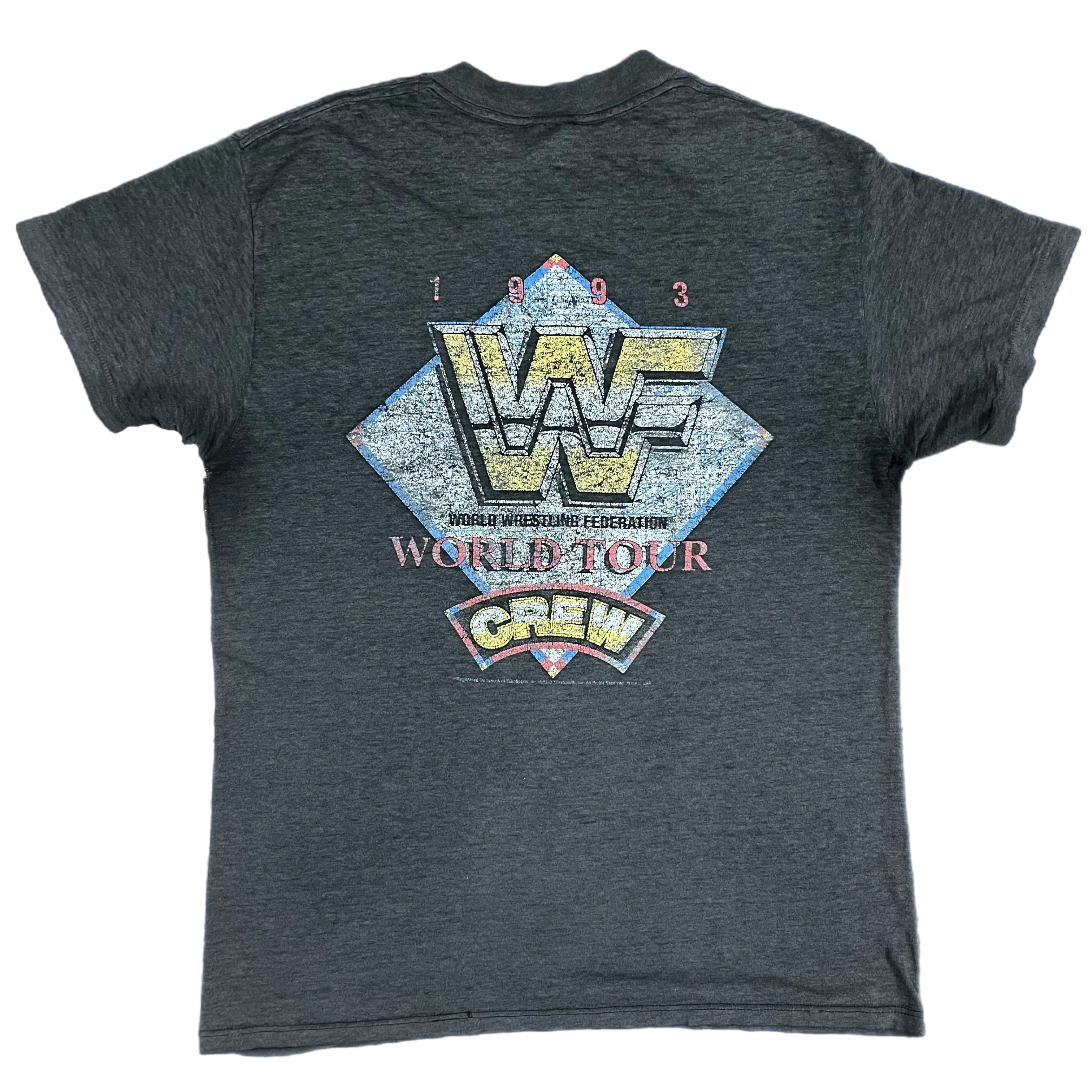 Vintage WWF "World Tour Crew" T-Shirt