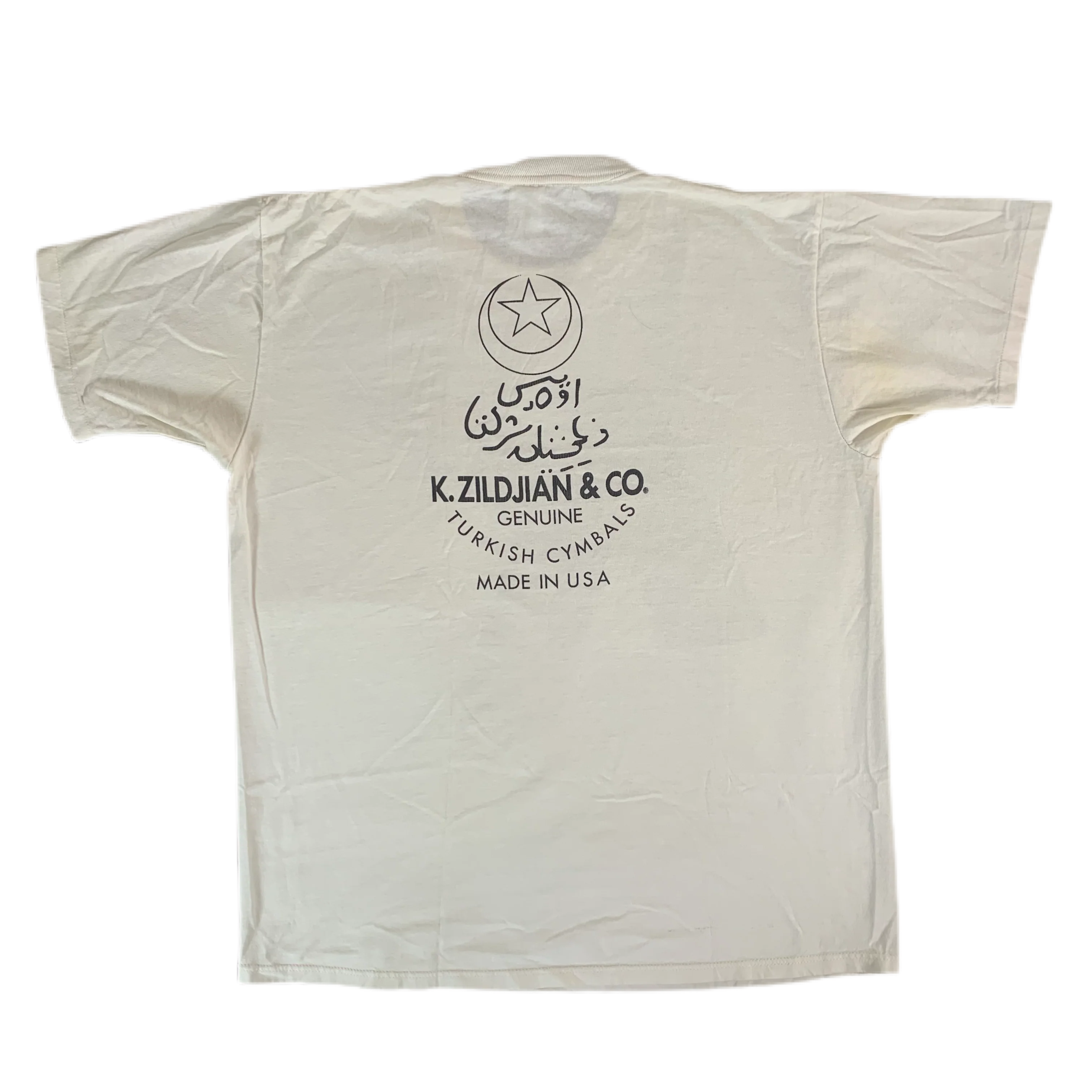 Vintage K. Zildjian "Turkish Cymbals" T-Shirt - Image 2