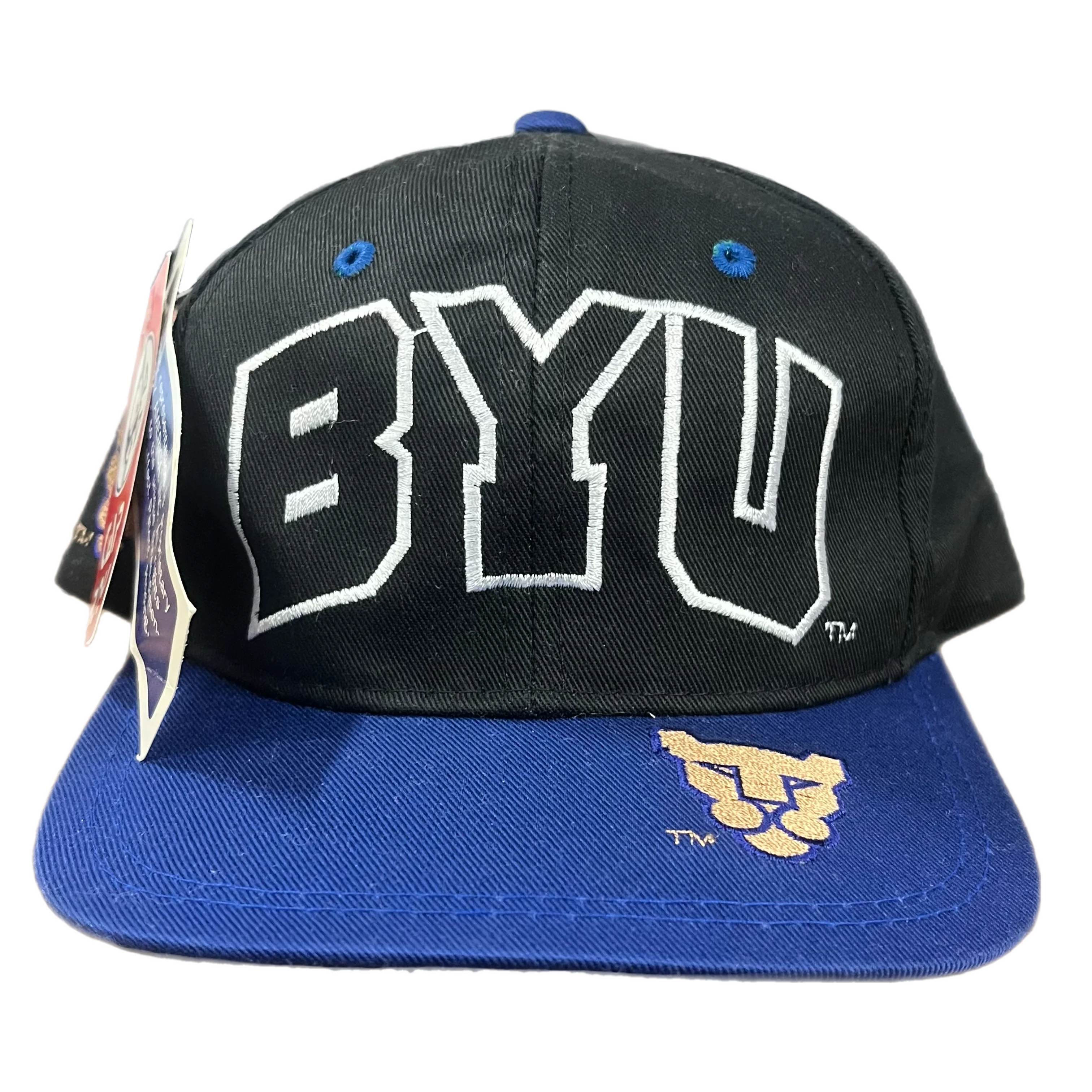 Vintage Brigham Young University BYU "Cougars" Snapback Hat