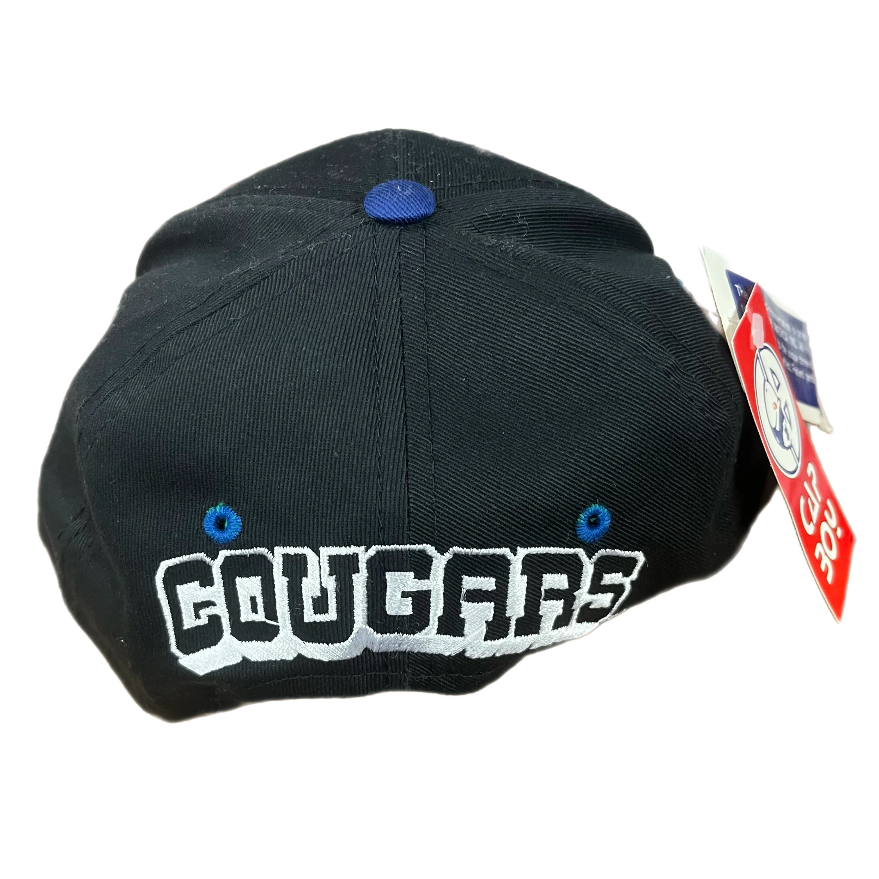 Vintage Brigham Young University BYU "Cougars" Snapback Hat - Image 4
